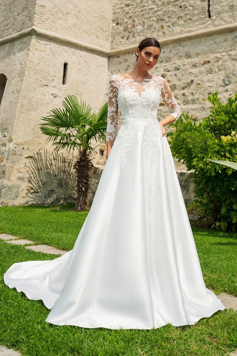 Abito da sposa MG2602 AURORA Nuova Collezione 2026 Michel Gritti