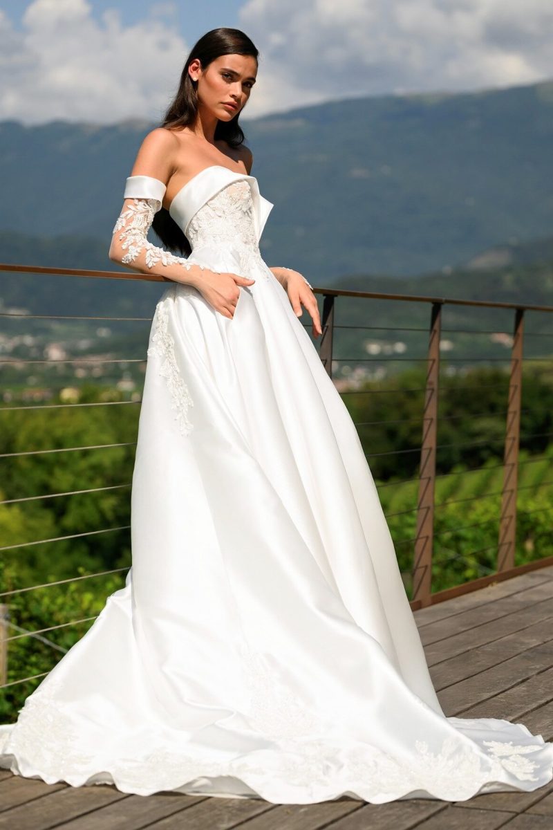 Abito da sposa MG2605 DEMETRA Nuova Collezione 2026 Michel e Gritti