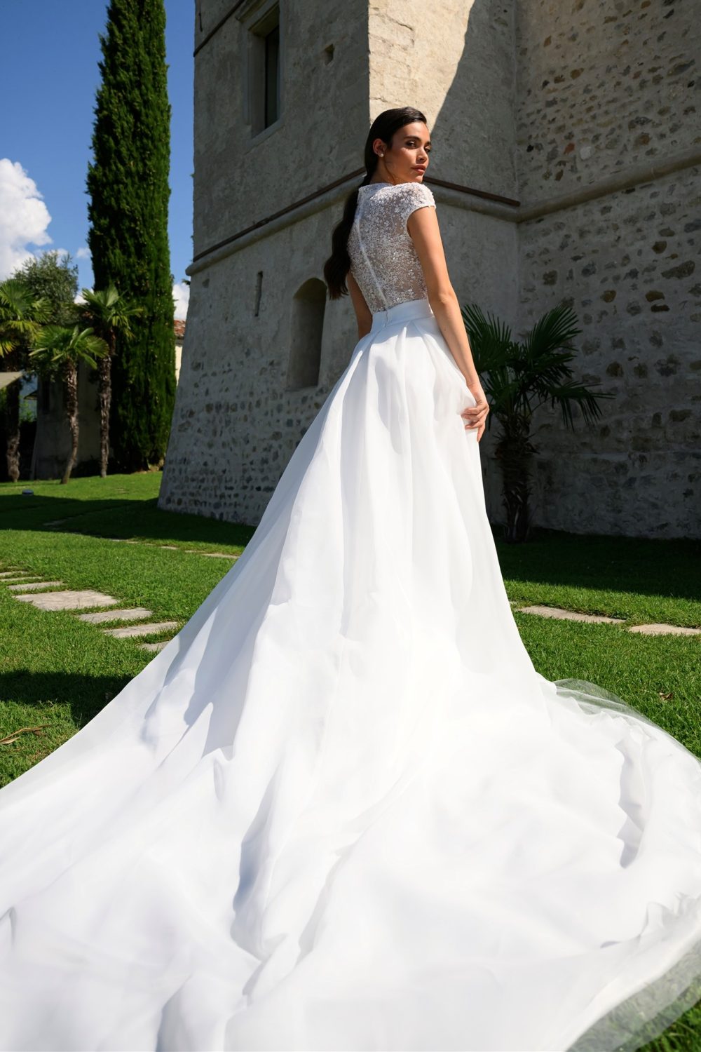 Abito da sposa MG2615 CALYPSO Nuova Collezione 2026 Michele Gritti