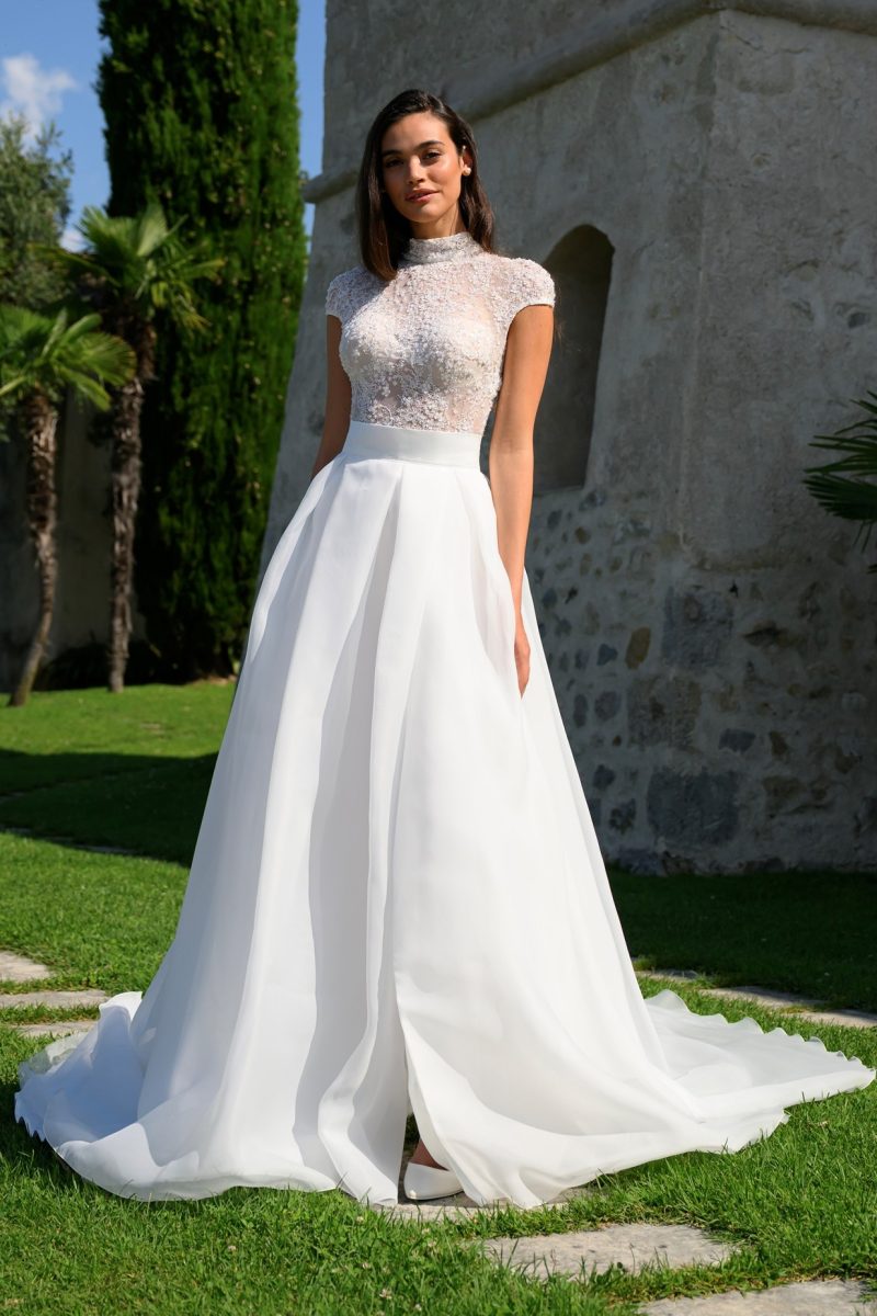 Abito da sposa MG2615 CALYPSO Nuova Collezione 2026 Michele Gritti