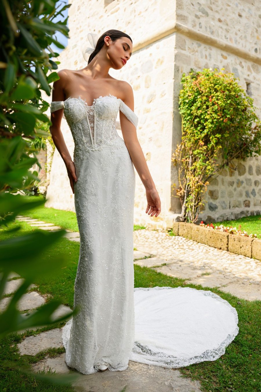 Abito da sposa MG2628 MINERVA Nuova Collezione 2026 Michele Gritti