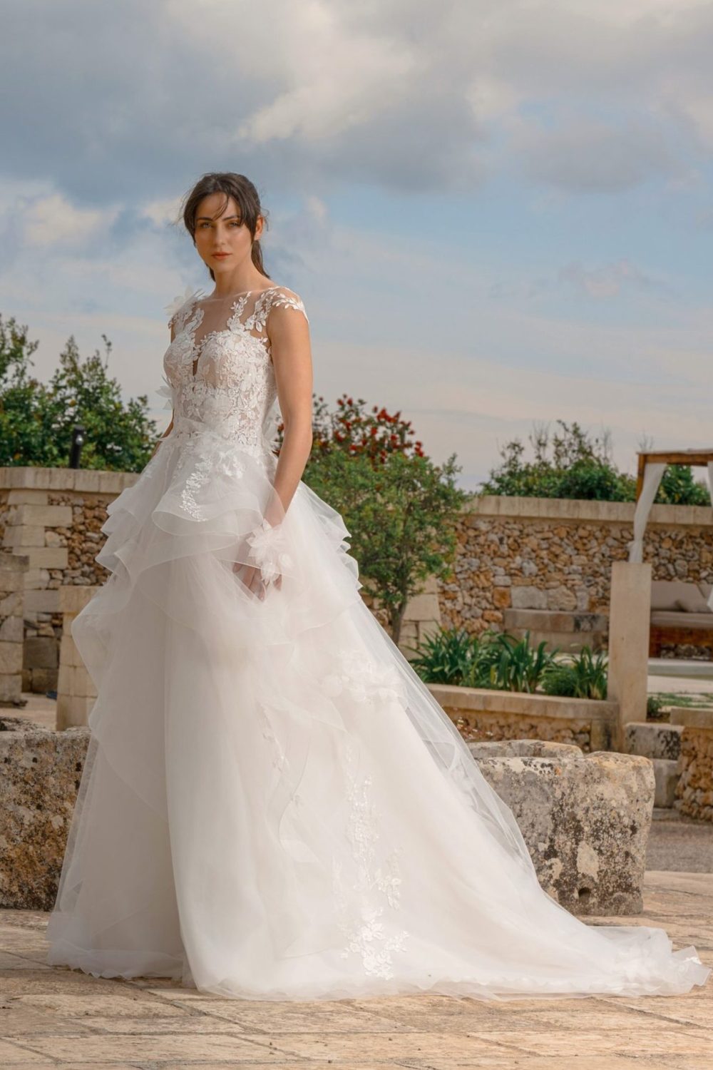 ABITO DA SPOSA MODELLO VALENCIA MG2403