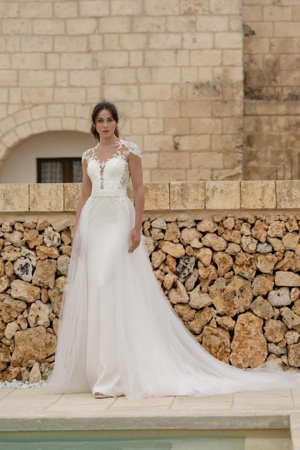 ABITO DA SPOSA MICHELE GRITTI 24 MODELLO MG2418 MILANO
