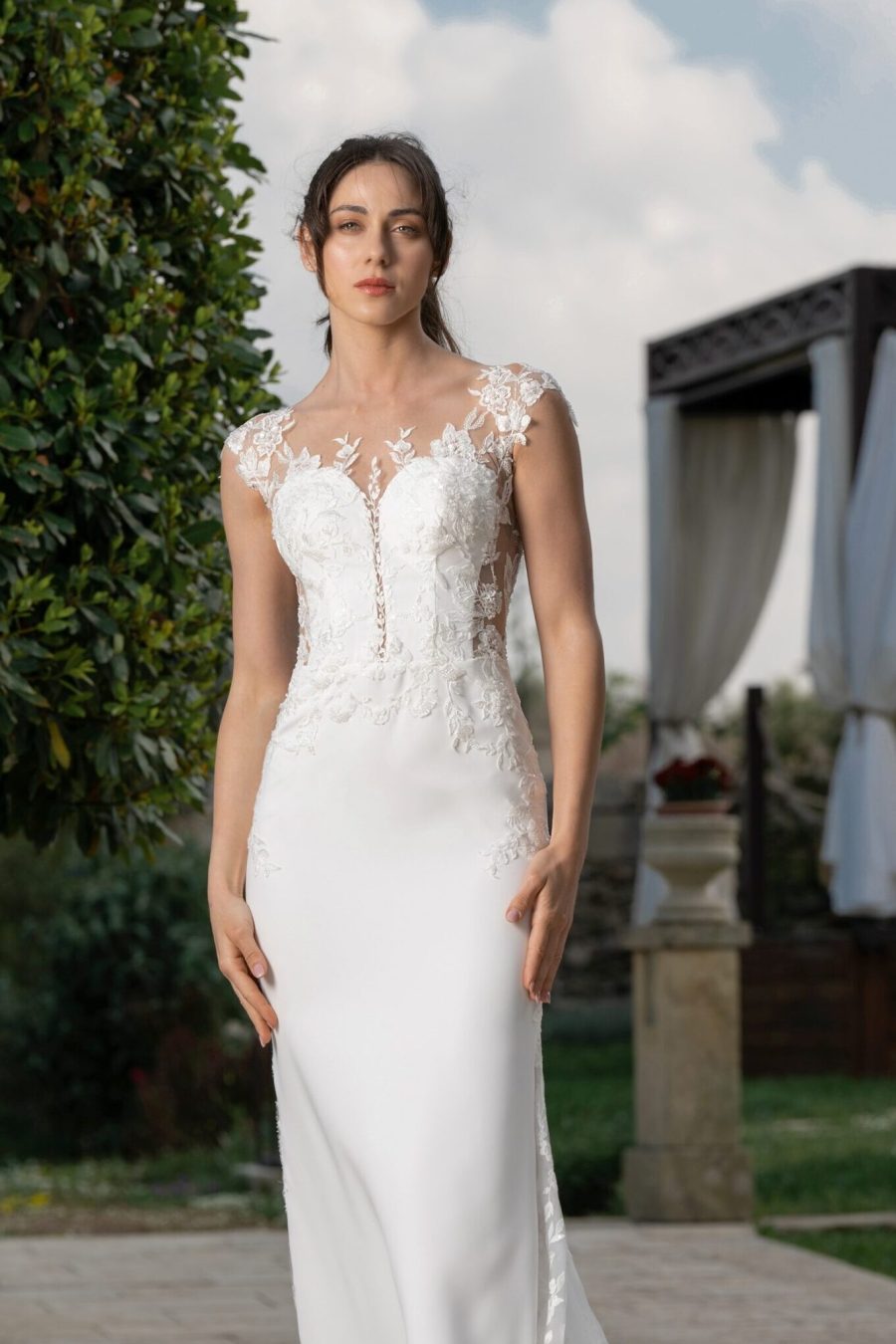 ABITO DA SPOSA MICHELE GRITTI 24 MODELLO MG2422 SANTORINI