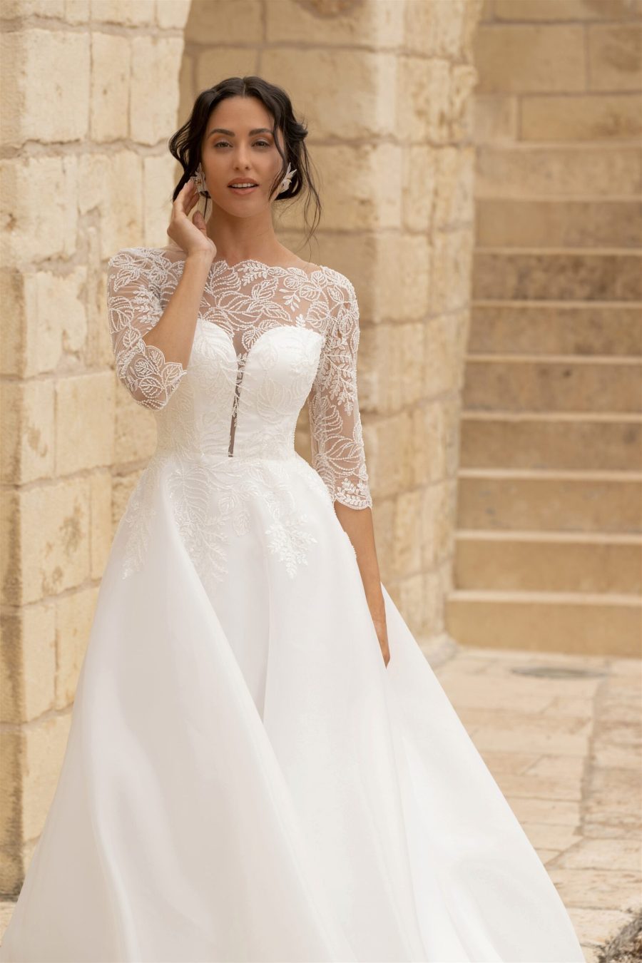ABITO DA SPOSA MICHELE GRITTI 24 MODELLO MG2424 MONACO